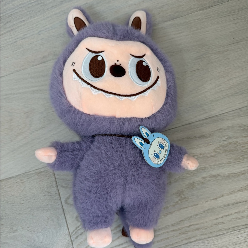 Purple Plush Monster Toy